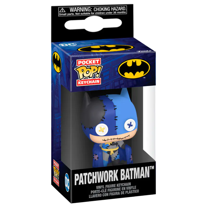 Kapesní Funko POP Klíčenka DC Comics Patchwork Batman fotografii produktu