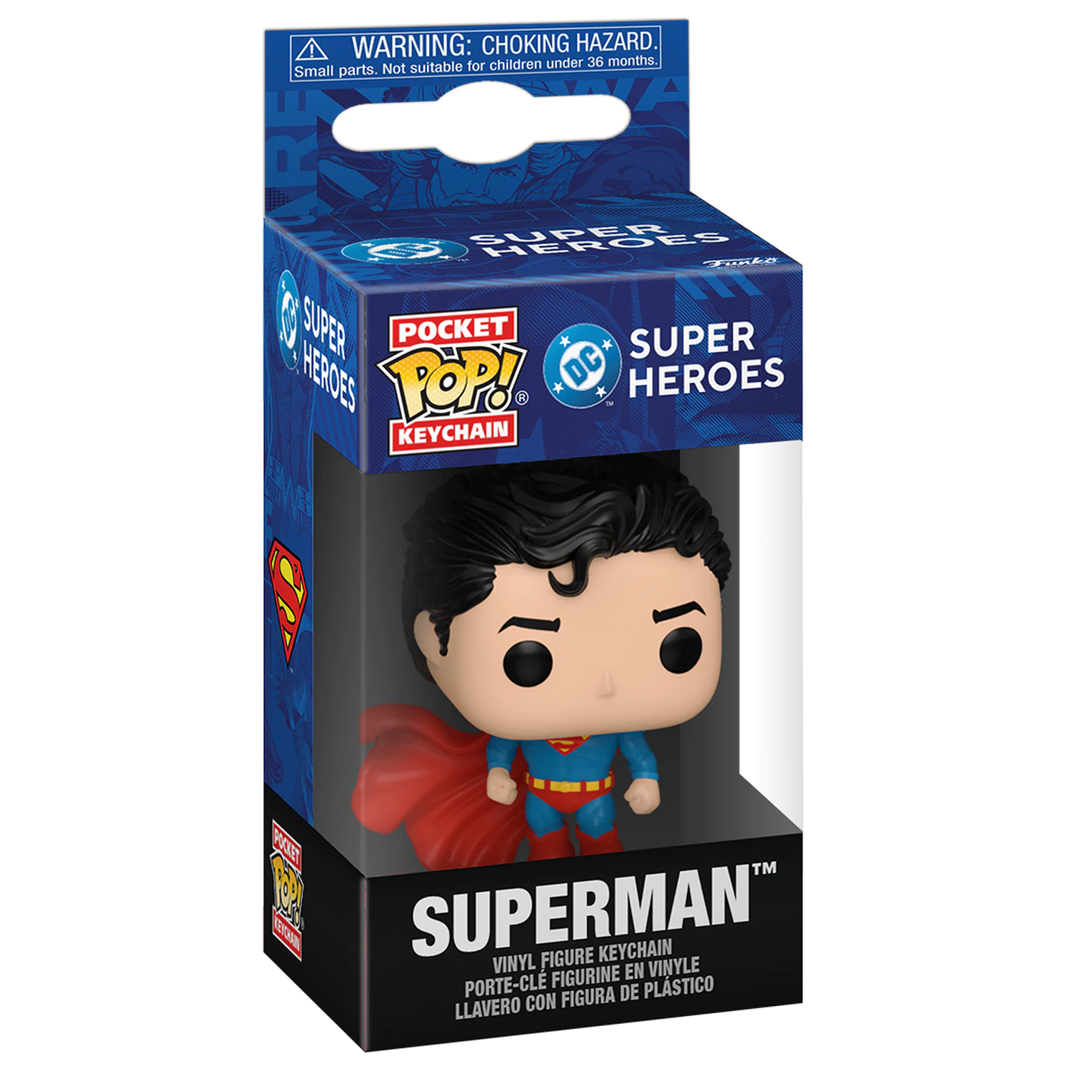 Pocket Funko POP klíčenka DC Comics Superman fotografii produktu
