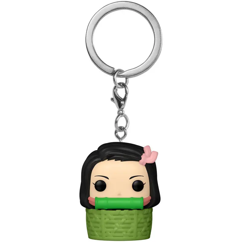 Pocket POP Keychain Demon Slayer Kimetsu no Yaiba Nezuko Kamado - Klíčenka fotografii produktu