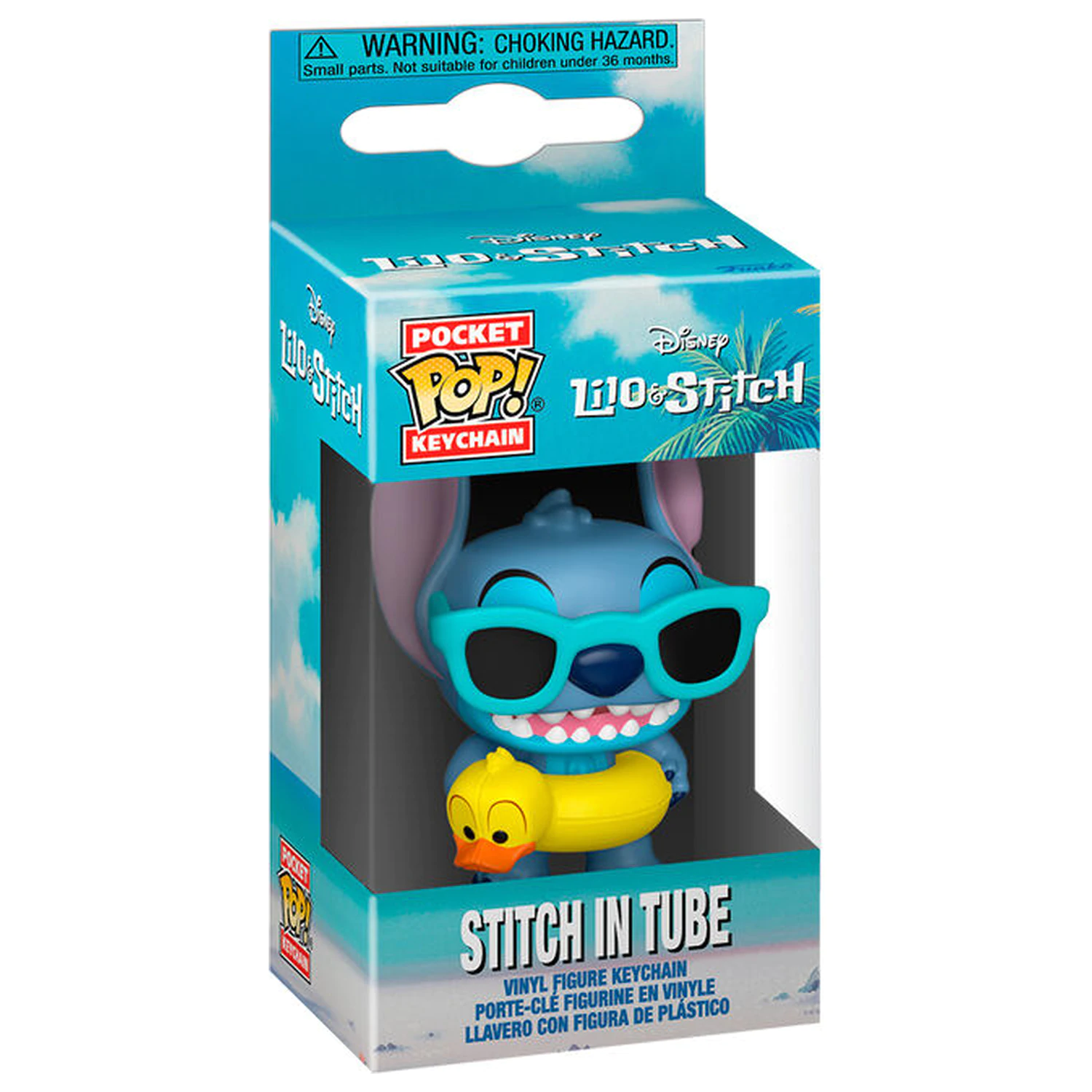 Pocket Funko POP Keychain Disney Lilo & Stitch - Stitch v tubě fotografii produktu