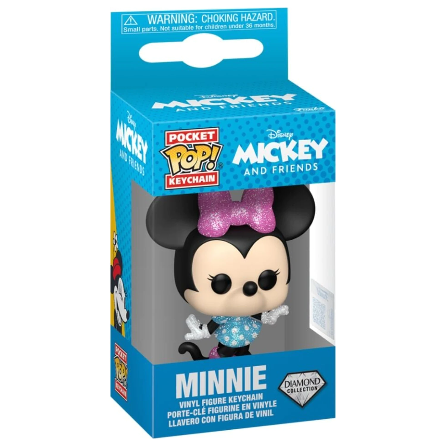 Pocket Funko POP klíčenka Disney Mickey and Friends Minnie fotografii produktu