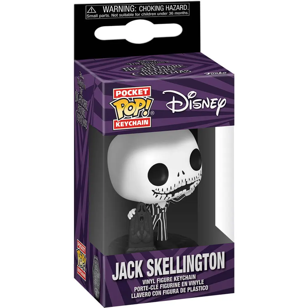 Kapesní POP klíčenka Disney Nightmare Before Christmas 30. výročí Jack Skellington fotografii produktu