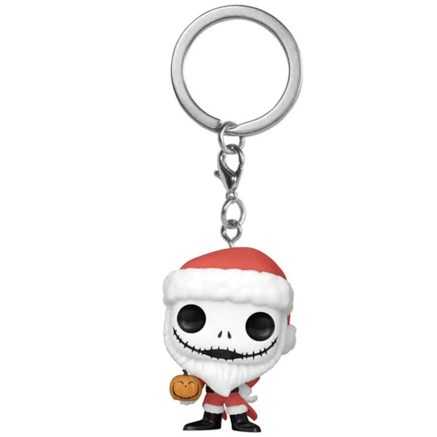 Kapesní Funko POP Klíčenka Disney Nightmare Before Christmas Santa Jack Exclusive fotografii produktu