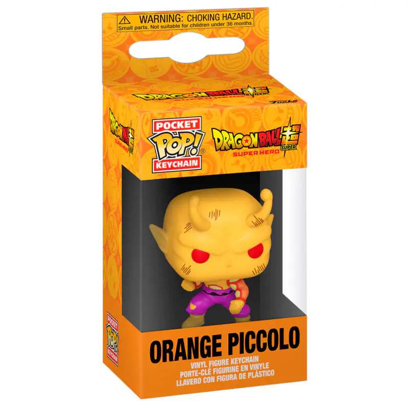 Klíčenka Pocket Funko POP Dragon Ball Super Super Hero Orange Piccolo fotografii produktu