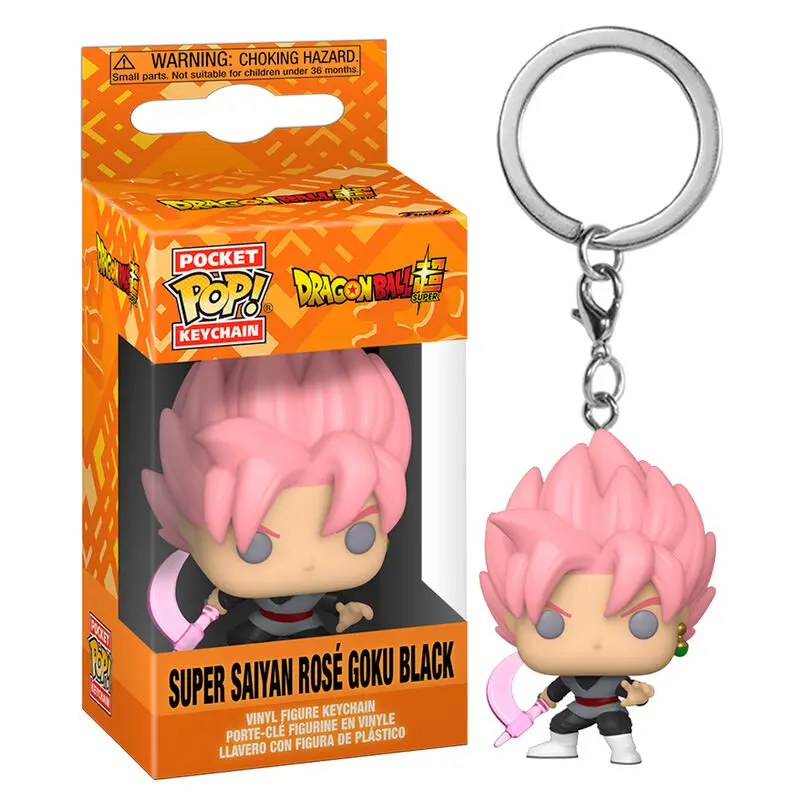 Kapesní POP Klíčenka Dragon Ball Super Super Saiyan Rose Goku Black fotografii produktu