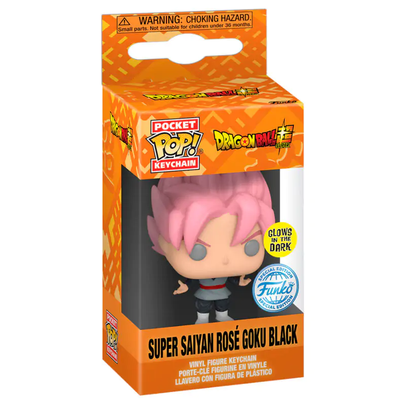 Klíčenka Pocket POP Dragon Ball Super - Super Saiyan Rose Goku Black fotografii produktu