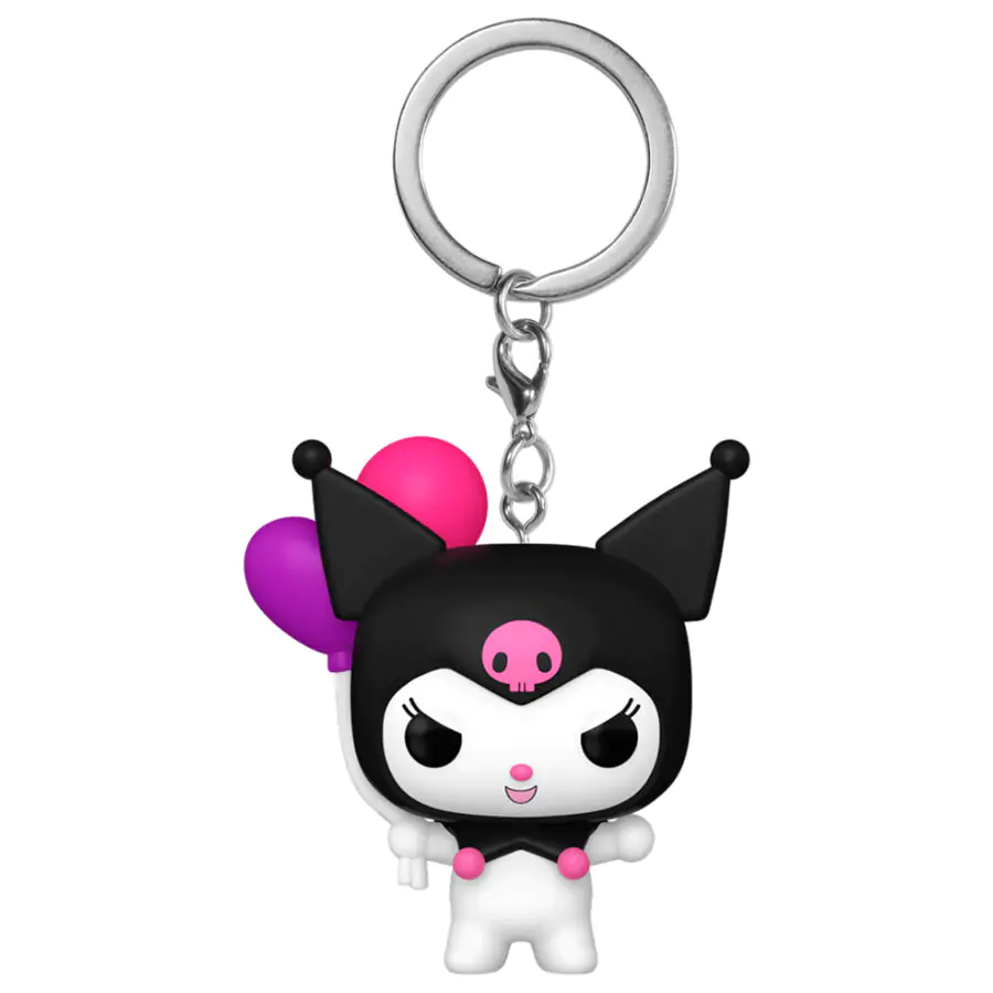 Kapesní Funko POP přívěsek na klíče Funko POP Kuromi - Kuromi fotografii produktu