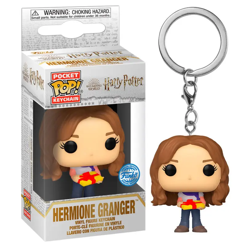 Klíčenka Pocket POP Harry Potter Holiday Hermione Exclusive fotografii produktu