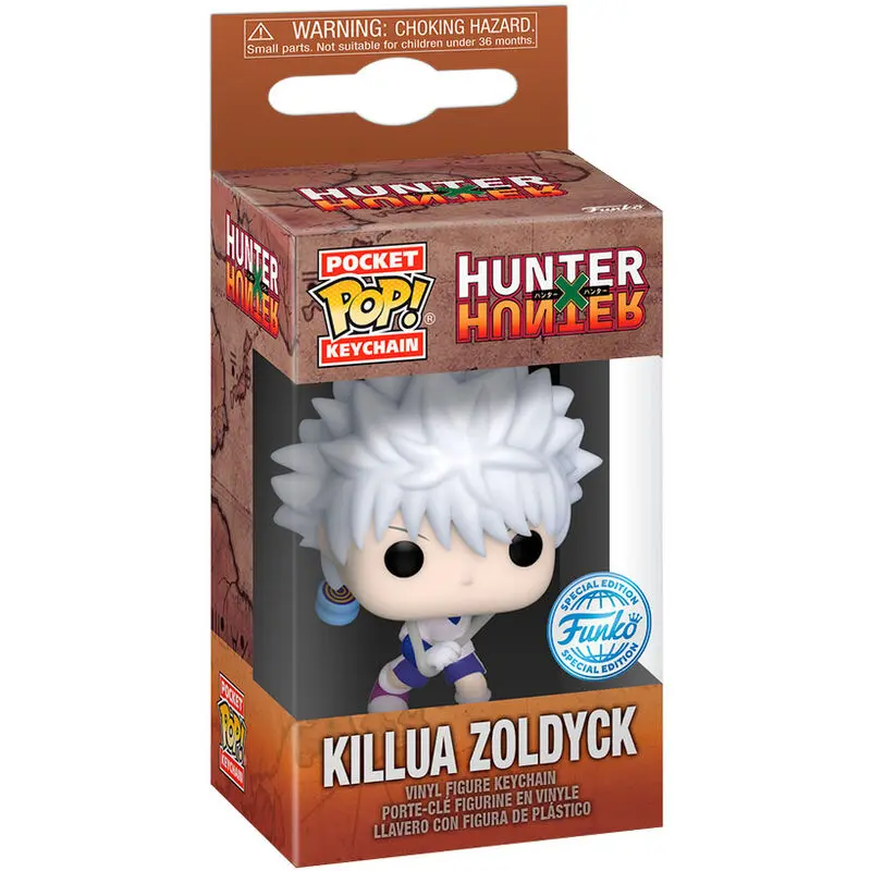 Kapesní POP klíčenka Hunter X Hunter Killua Zoldyck Exclusive fotografii produktu