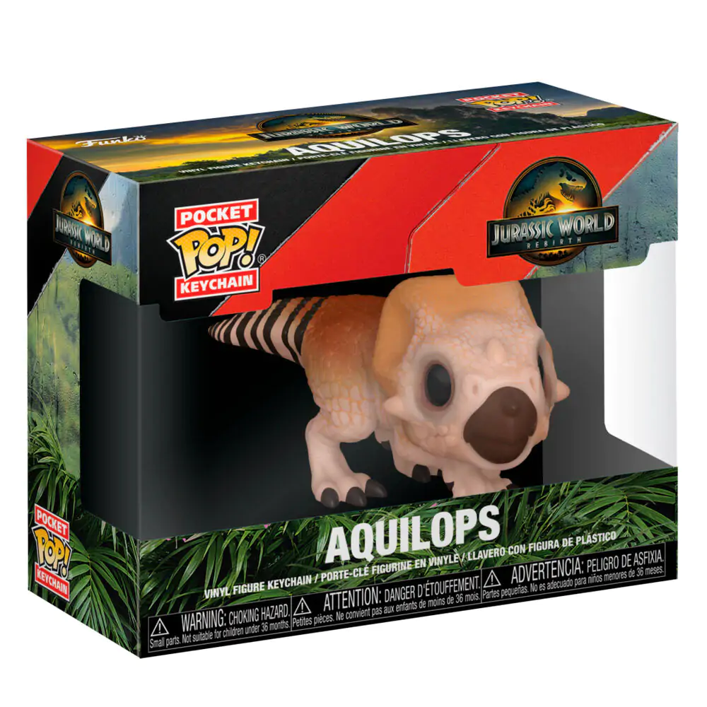 Kapesní Funko POP klíčenka Jurassic World 5 Aquilops fotografii produktu