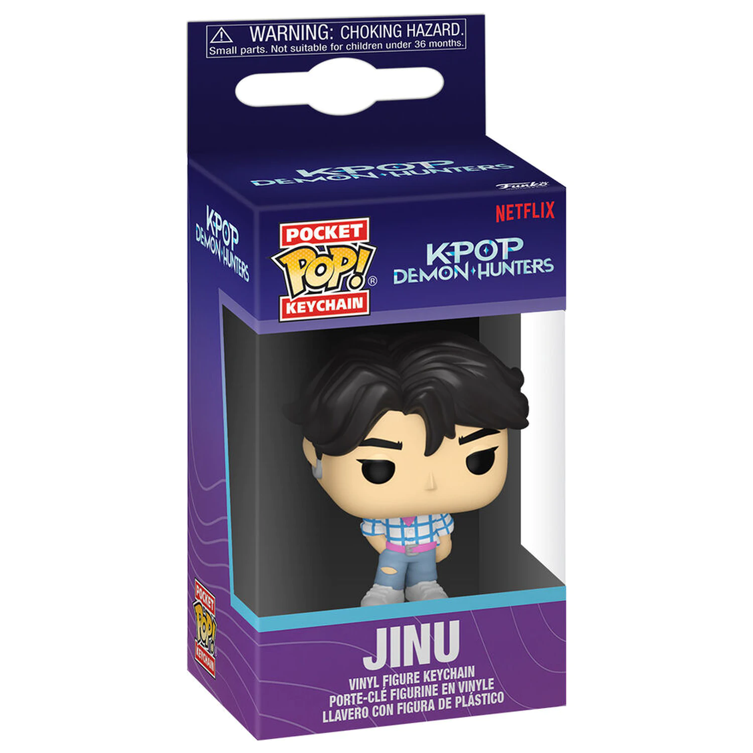 Funko Pocket POP klíčenka KPop Demon Hunters Jinu fotografii produktu