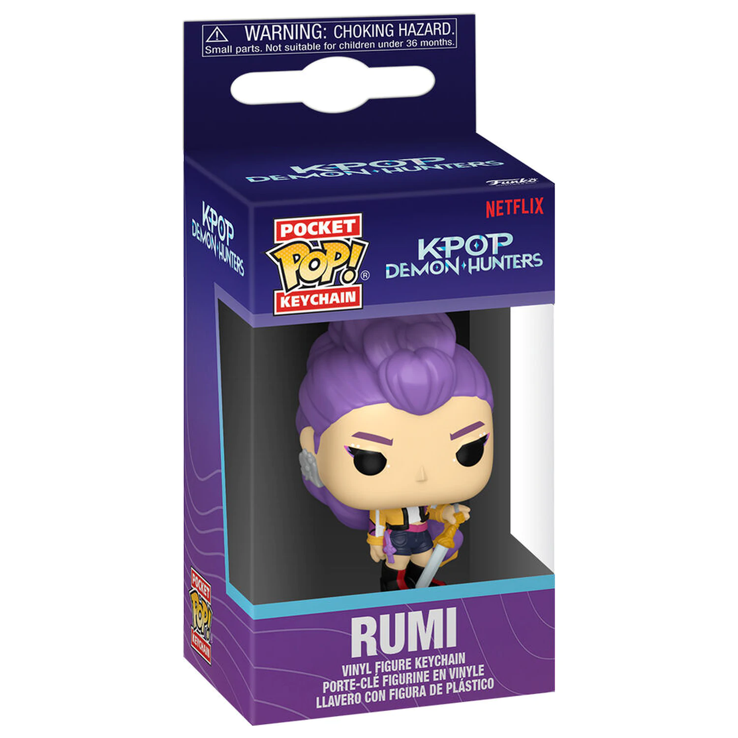 Funko Pocket POP klíčenka KPop Demon Hunters Rumi fotografii produktu