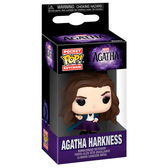 Kapesní Funko POP Klíčenka Marvel Agatha - Agatha Harkness fotografii produktu