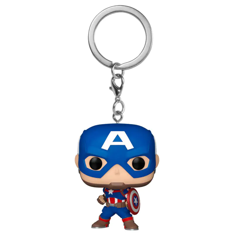 Kapesní Funko POP klíčenka Marvel Captain America Classics fotografii produktu