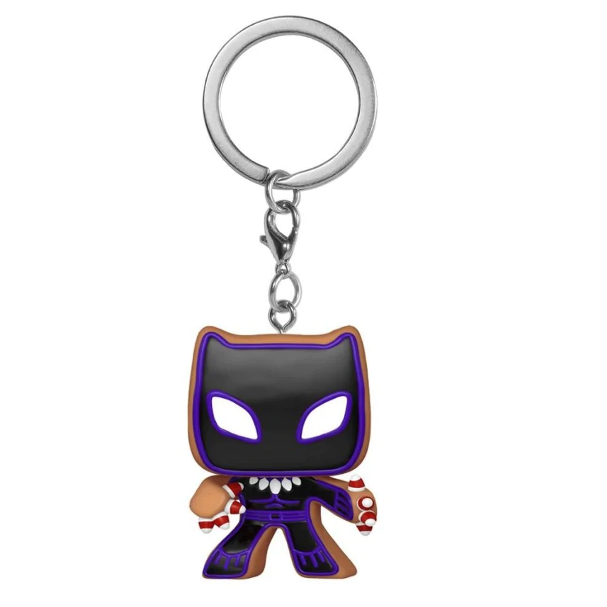 Klíčenka Pocket POP Marvel Holiday Black Panther Exclusive fotografii produktu