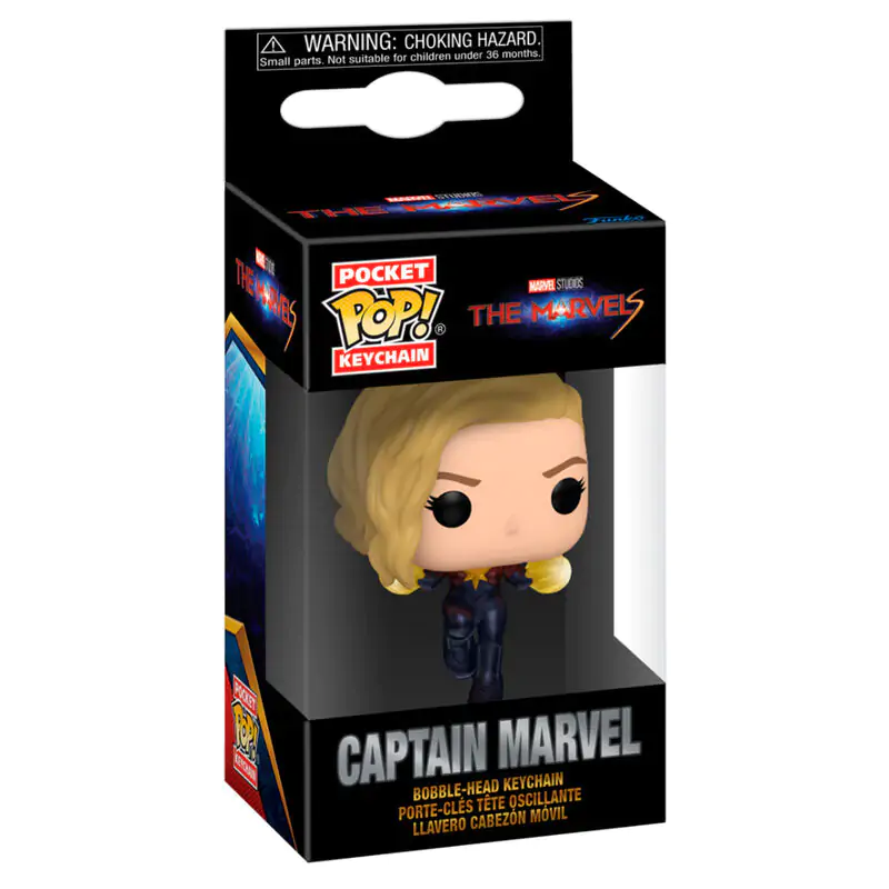 Kapesní POP Klíčenka Marvel The MarvelS Captain Marvel fotografii produktu