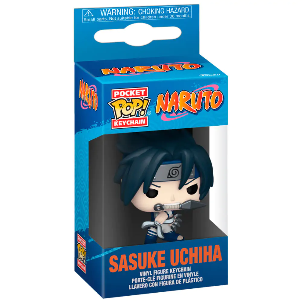Kapesní Funko POP Klíčenka Naruto Sasuke Uchiha fotografii produktu