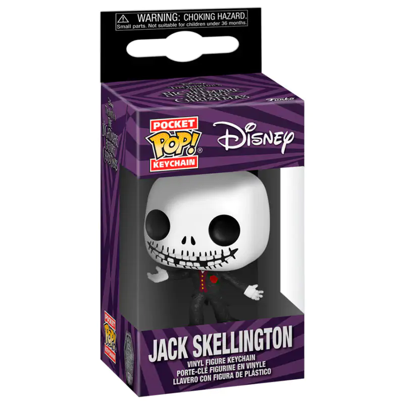 Kapesní POP klíčenka Nightmare Before Christmas 30. výročí Jack Skellington fotografii produktu