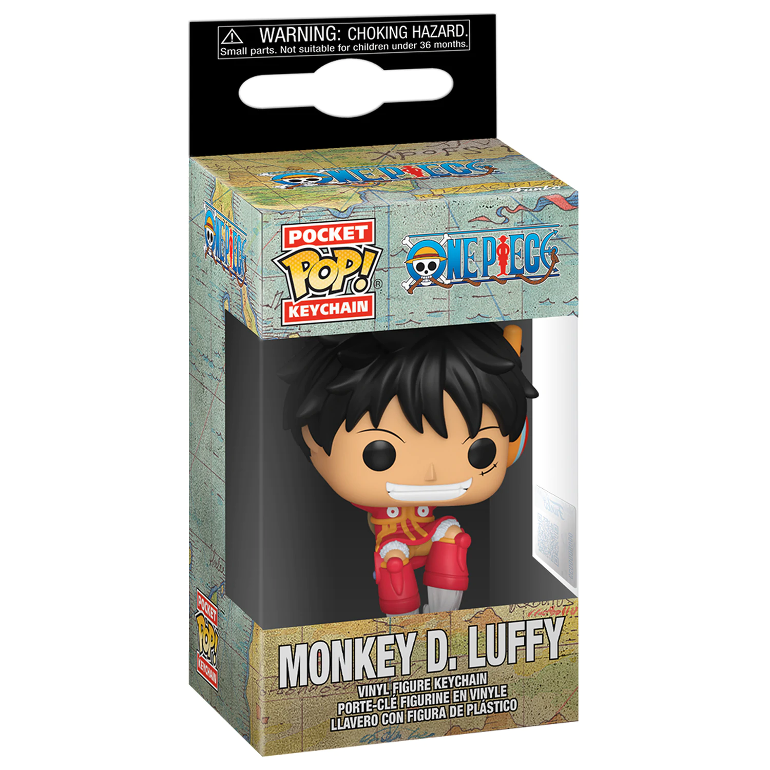 Kapesní Funko POP klíčenka One Piece Monkey D. Luffy fotografii produktu