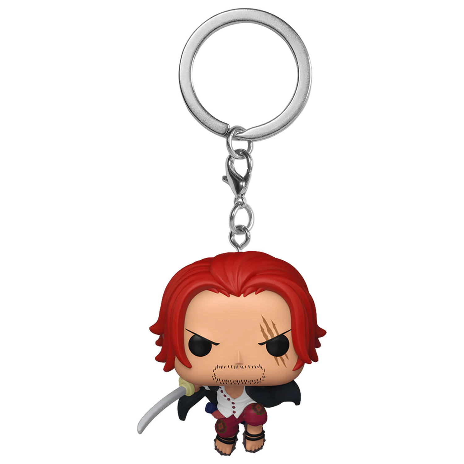 Kapesní Funko POP klíčenka One Piece Shanks fotografii produktu