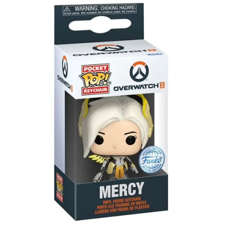 Kapesní Funko POP Klíčenka Overwatch 2 Mercy fotografii produktu