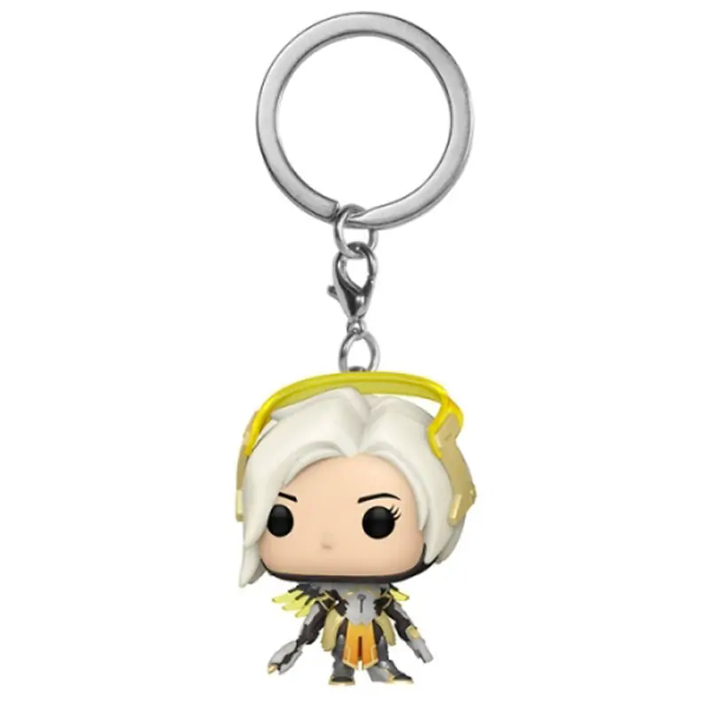 Kapesní Funko POP Klíčenka Overwatch 2 Mercy fotografii produktu