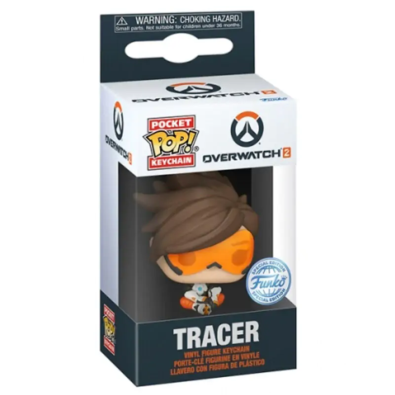 Kapesní Funko POP klíčenka Overwatch 2 Tracer fotografii produktu