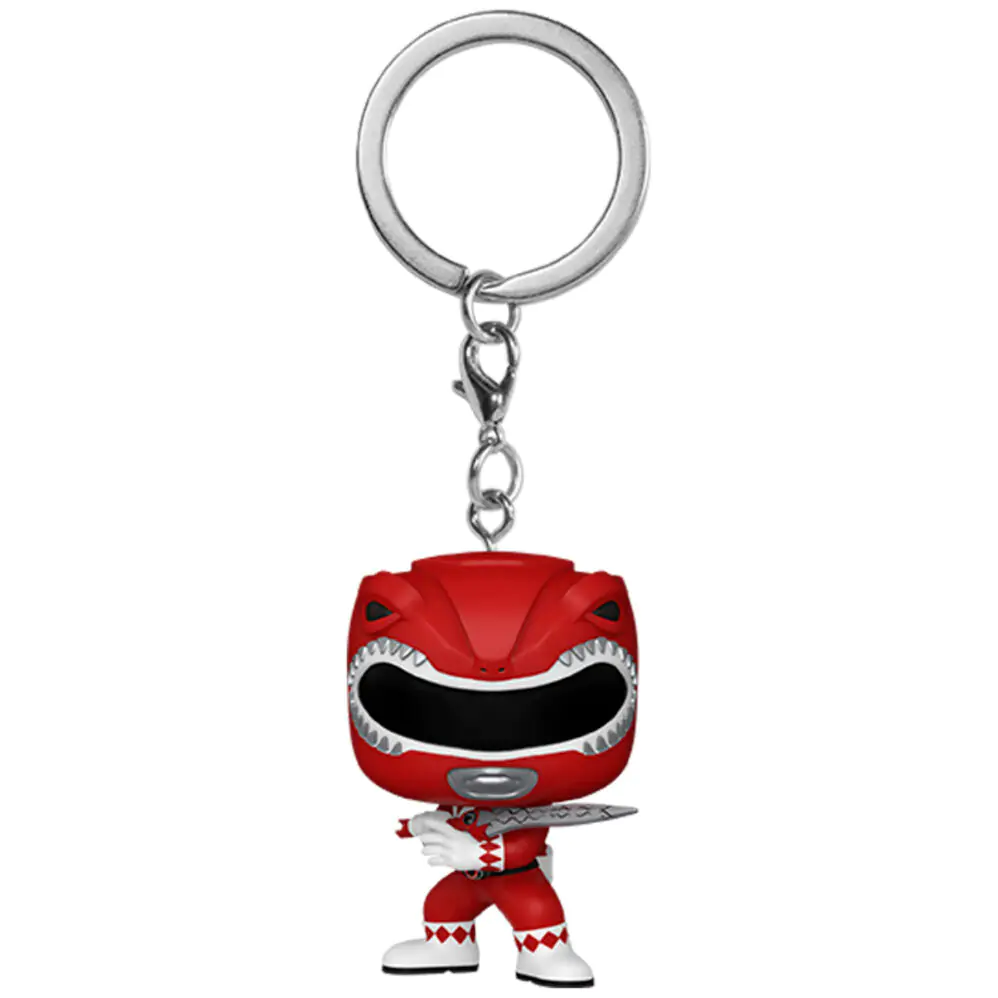 Klíčenka Pocket POP Power Rangers 30. výročí Red Ranger fotografii produktu