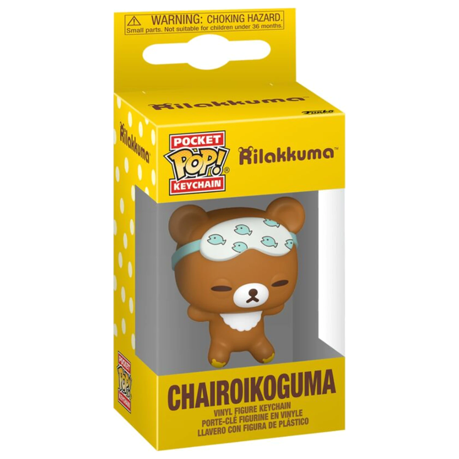 Kapesní Funko POP klíčenka Rilakkuma Chairoikoguma fotografii produktu