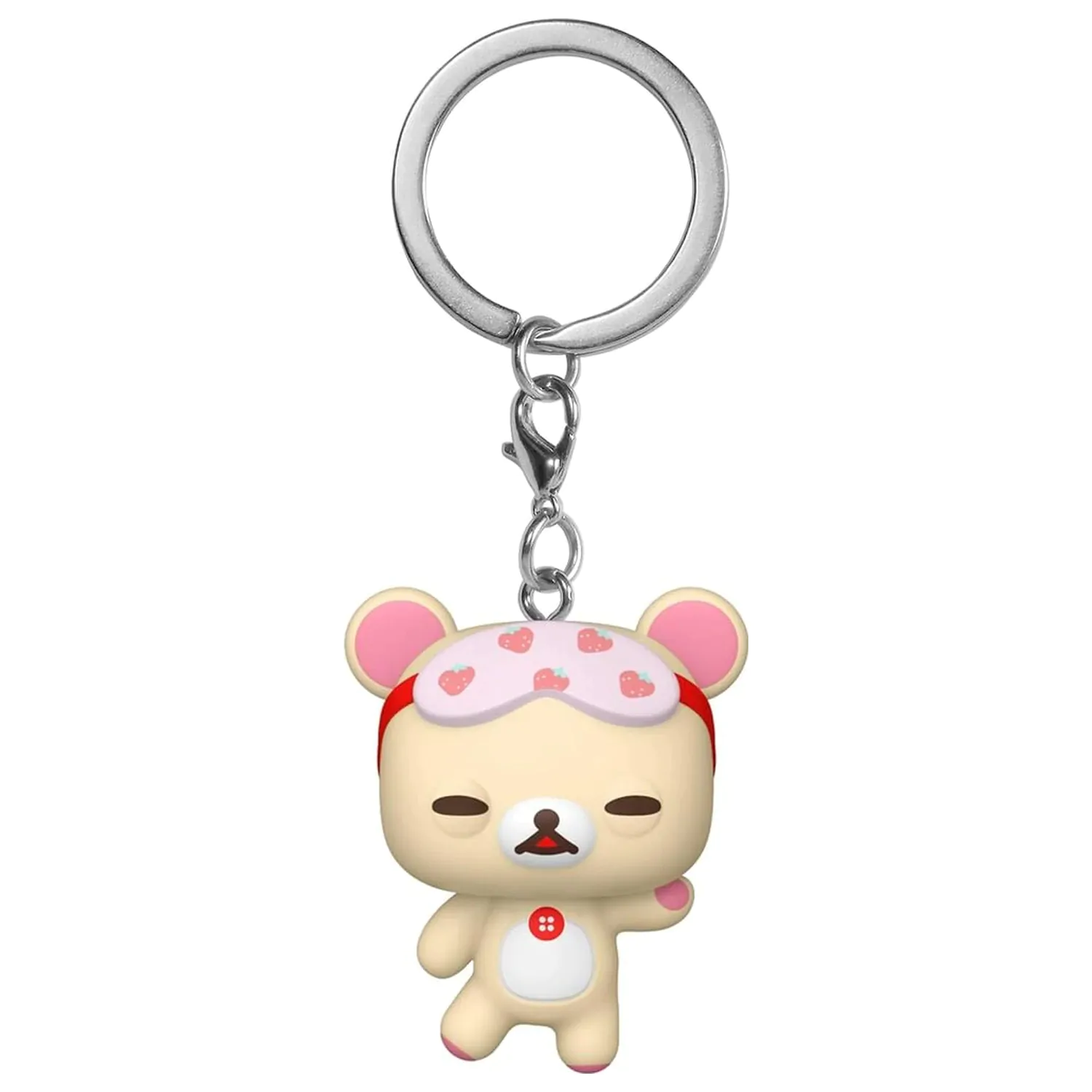 Funko Pocket POP klíčenka Rilakkuma - Korilakkuma fotografii produktu