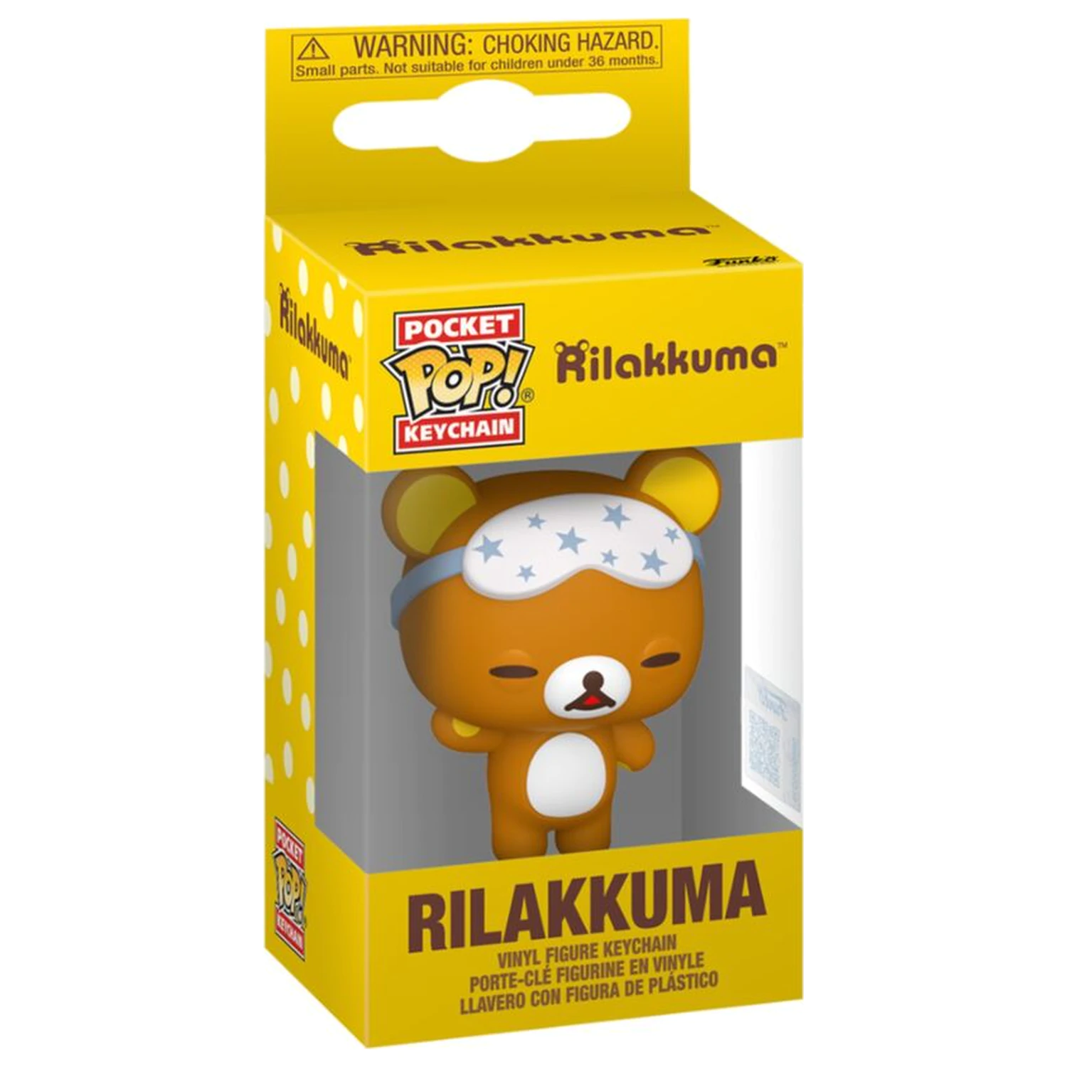 Pocket Funko POP klíčenka Rilakkuma - Rilakkuma fotografii produktu