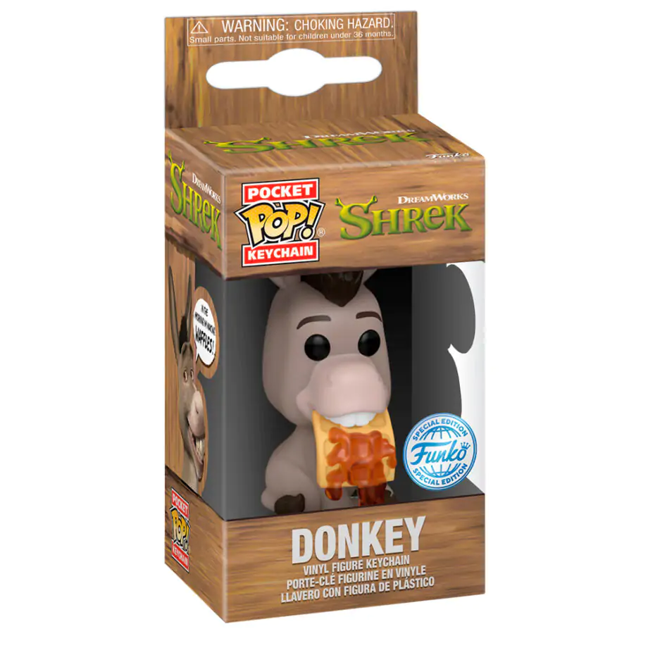 Klíčenka Pocket Funko POP Shrek Donkey fotografii produktu