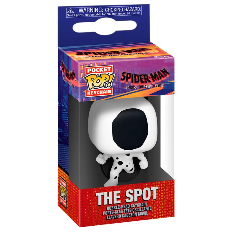 Kapesní POP Klíčenka Marvel Spiderman Napříč Spider-Verse The Spot fotografii produktu