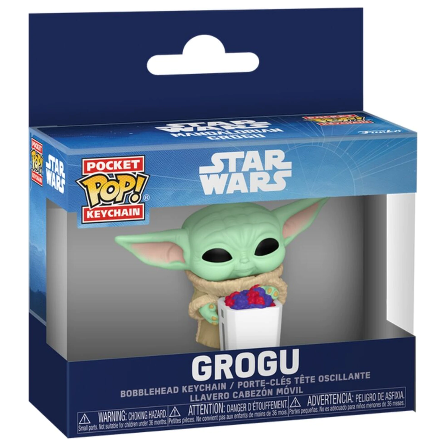 Kapesní Funko POP klíčenka Star Wars: The Mandalorian & Grogu - Grogu fotografii produktu