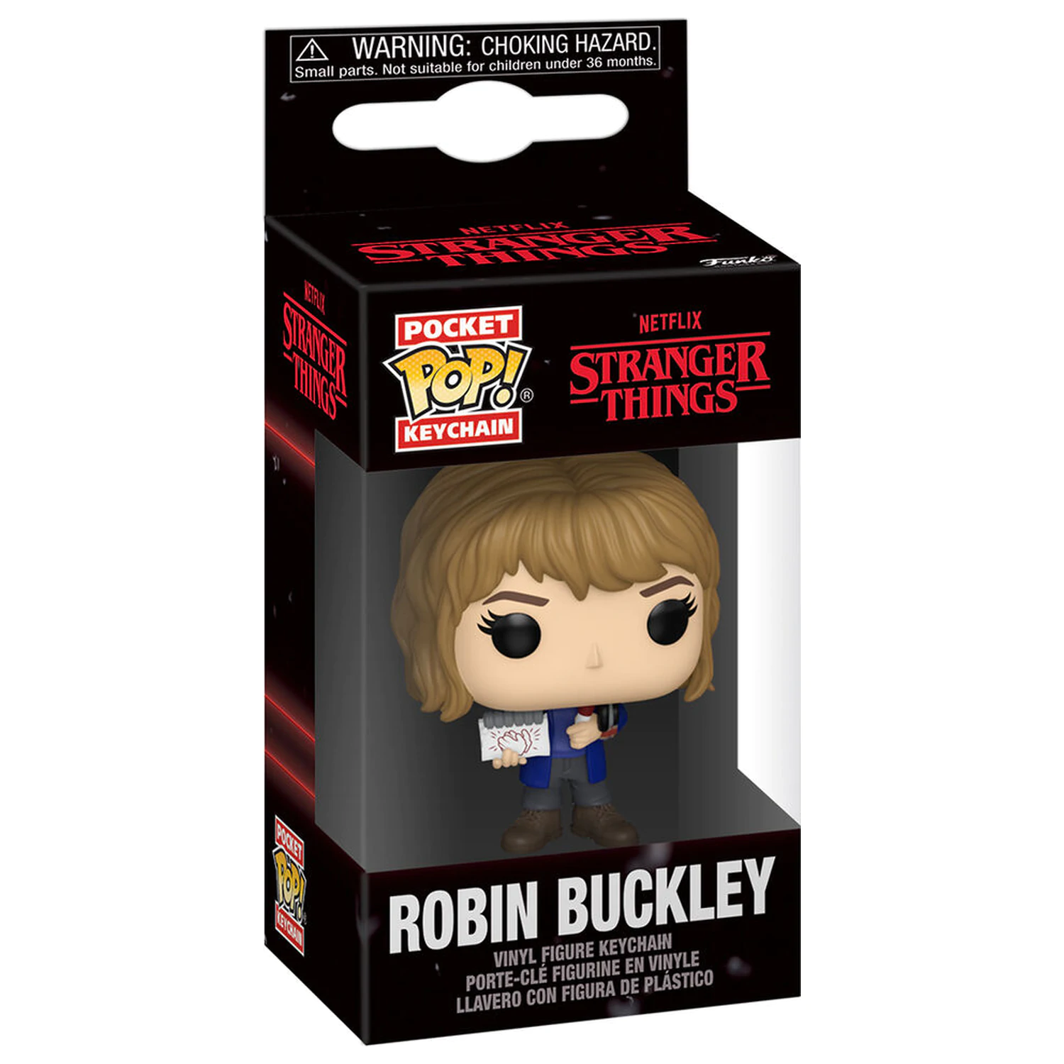 Kapitola Funko POP klíčenka Stranger Things 5 Robin Buckley fotografii produktu