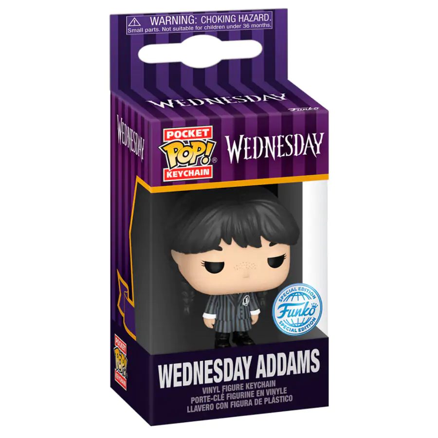 Funko Pocket POP klíčenka Wednesday fotografii produktu