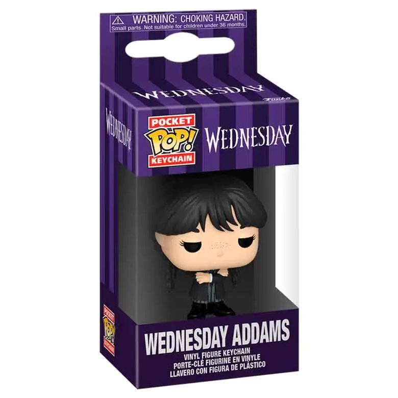 Kapesní Funko POP Keychain Wednesday - Wednesday Addams fotografii produktu