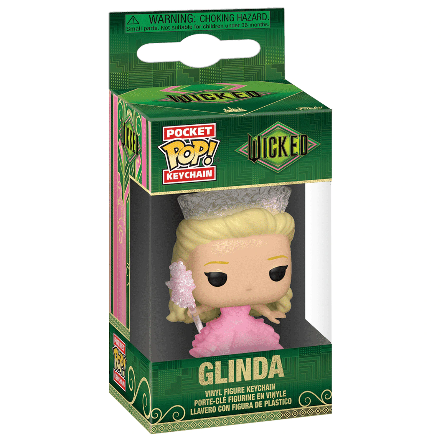 Kapesní Funko POP klíčenka Wicked Glinda fotografii produktu