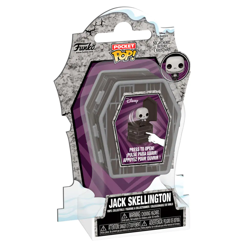 Pocket Funko POPers figurka Disney Nightmare Before Christmas Jack fotografii produktu