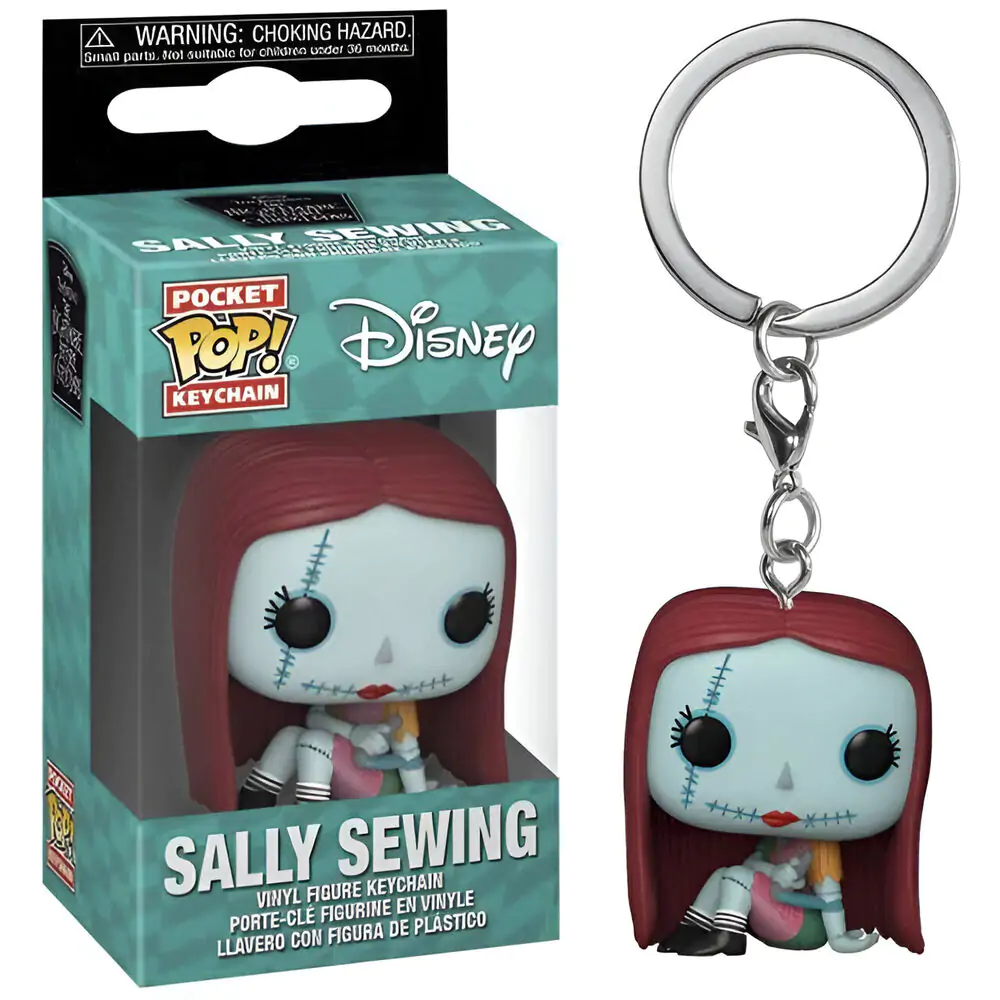 Kapesní POP klíčenka Disney Nightmare Before Christmas Sally Sewing fotografii produktu