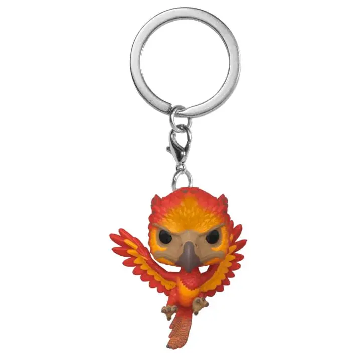 Harry Potter Pocket POP! Vinylová klíčenka Fawkes 4 cm fotografii produktu
