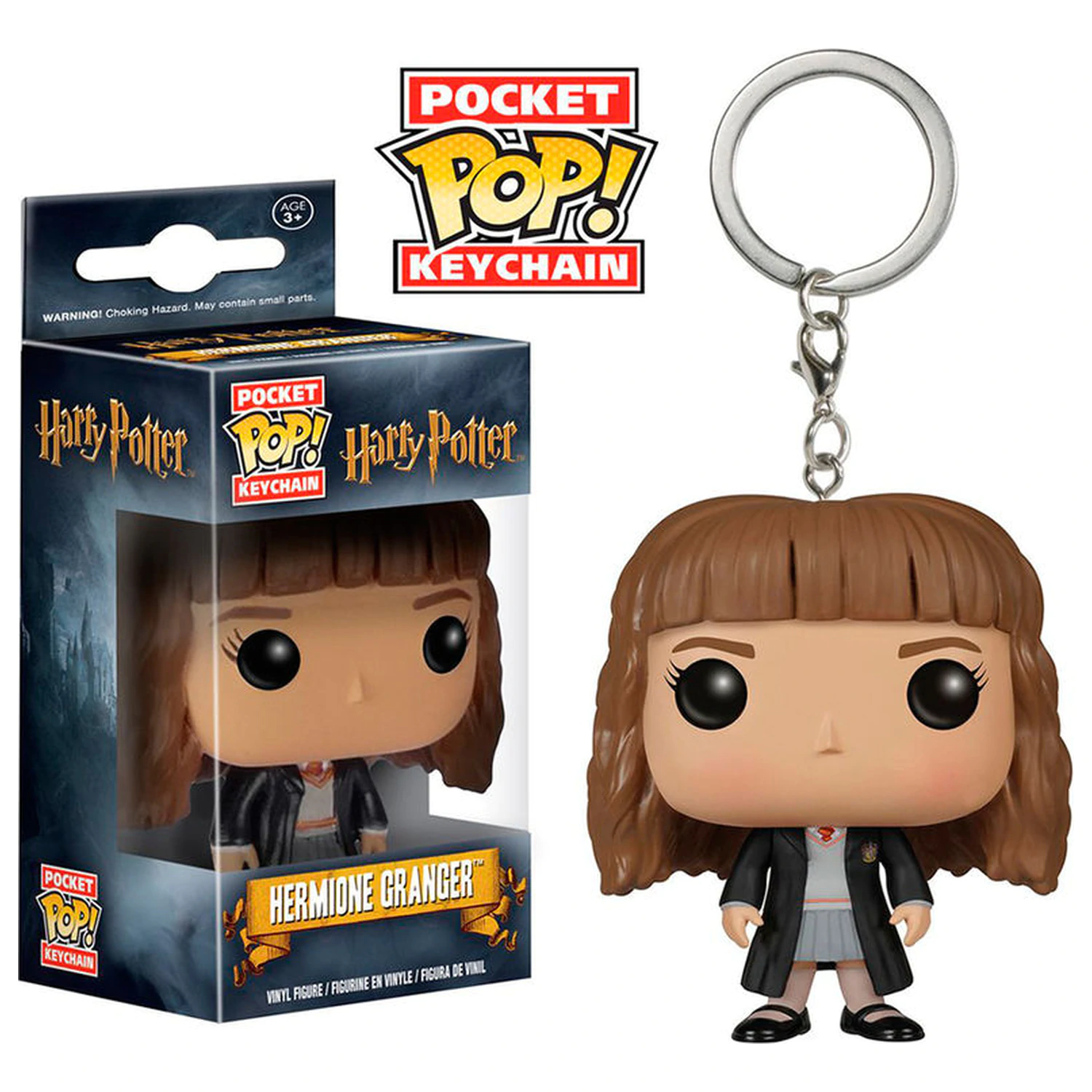 Harry Potter Kapesní POP! Vinyl Klíčenka Hermiona Granger 4 cm fotografii produktu