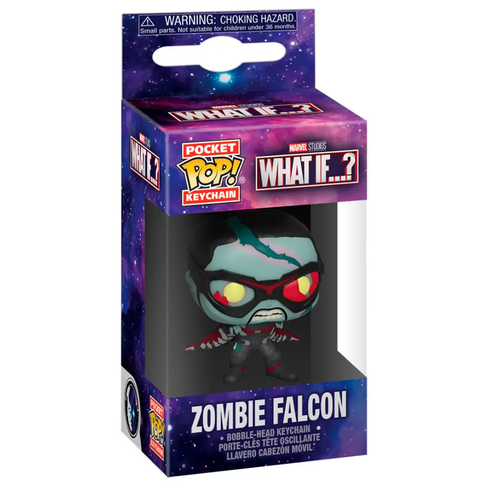 Marvel What If...? Kapesní POP! Vinylové Klíčenky 4 cm Zombie Falcon Displej (12) fotografii produktu