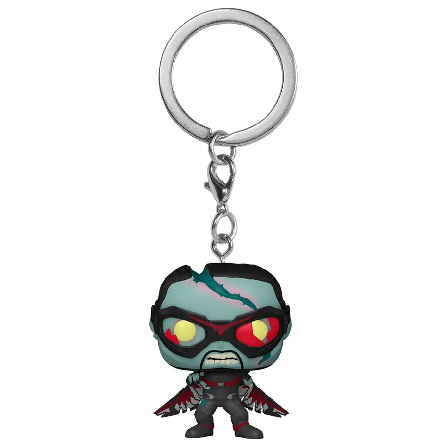 Marvel What If...? Kapesní POP! Vinylové Klíčenky 4 cm Zombie Falcon Displej (12) fotografii produktu