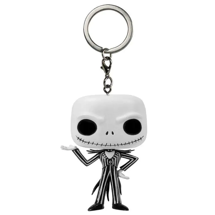 Nightmare Before Christmas Pocket POP! vinylová klíčenka Jack Skellington 4 cm fotografii produktu