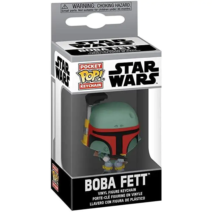 Kapesní POP klíčenka Star Wars Boba Fett fotografii produktu