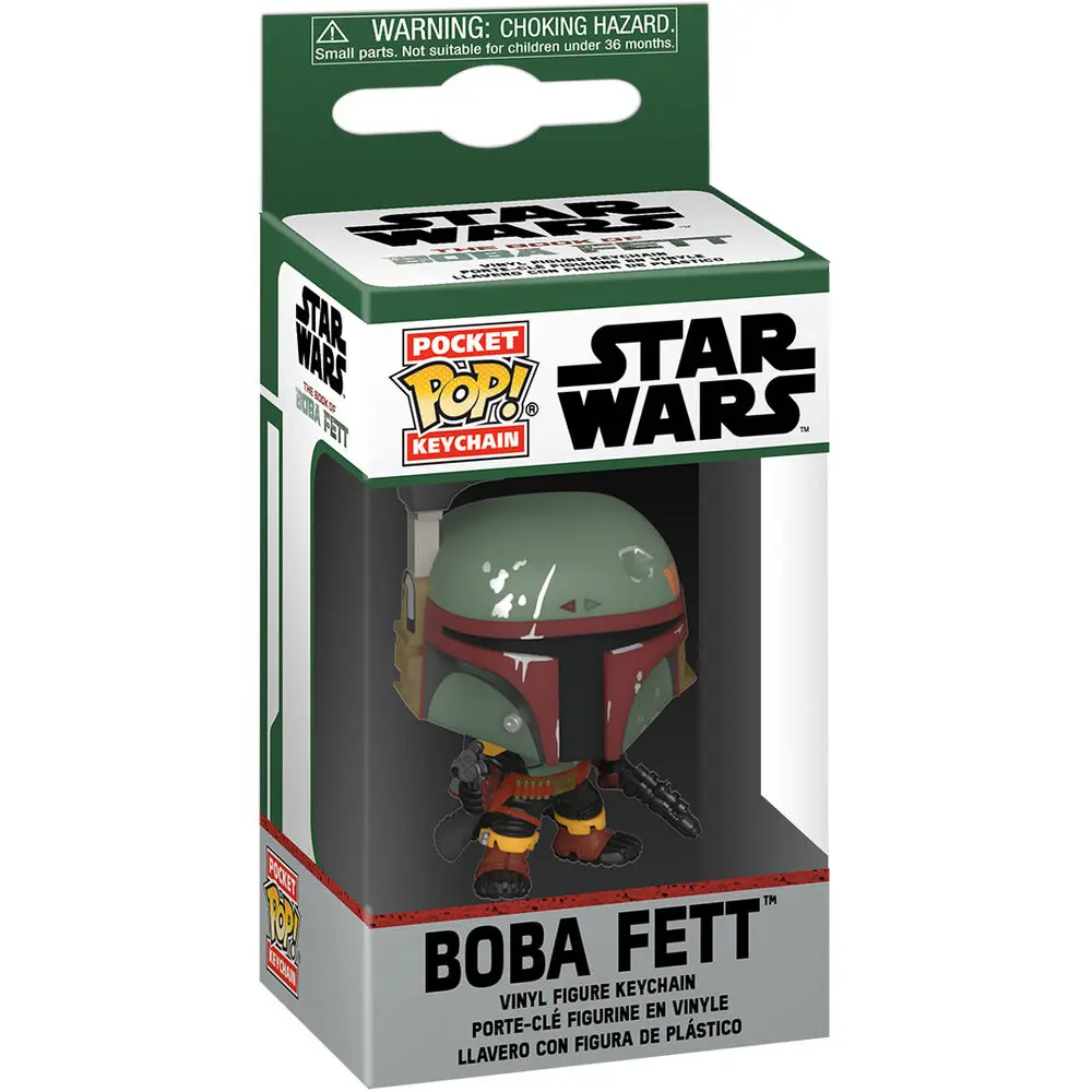 Star Wars The Book of Boba Fett Pocket POP! Vinylové Klíčenky 4 cm Boba Fett Display (12) fotografii produktu