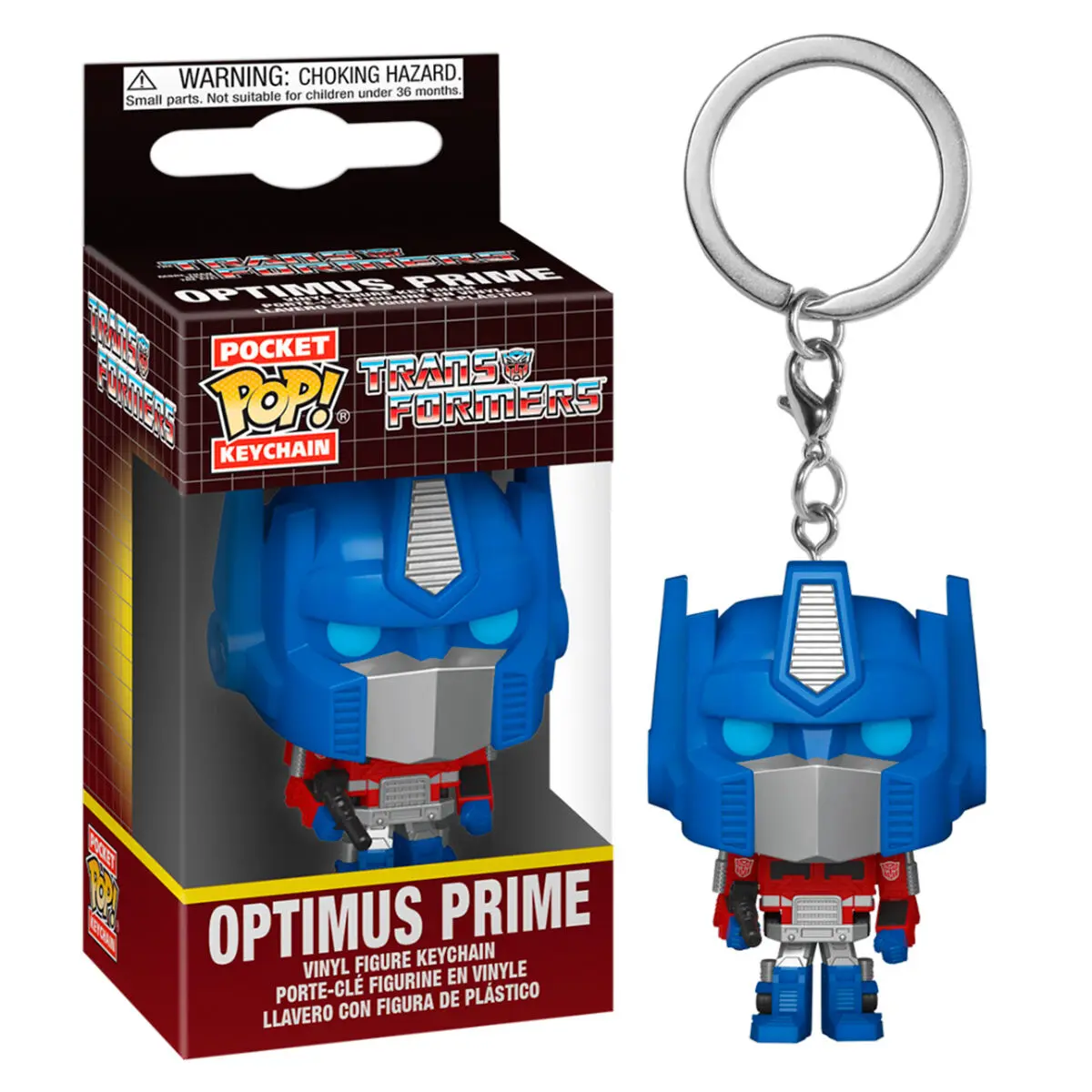 Přívěsek na klíče Pocket POP Transformers Optimus Prime fotografii produktu