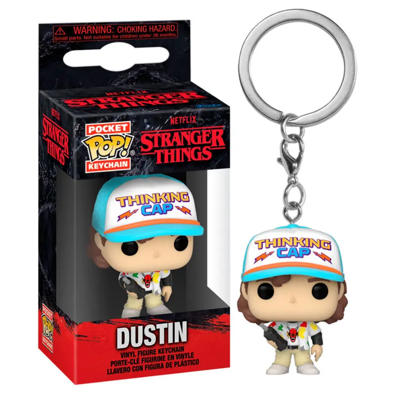 Kapesní POP Klíčenka Stranger Things Dustin fotografii produktu