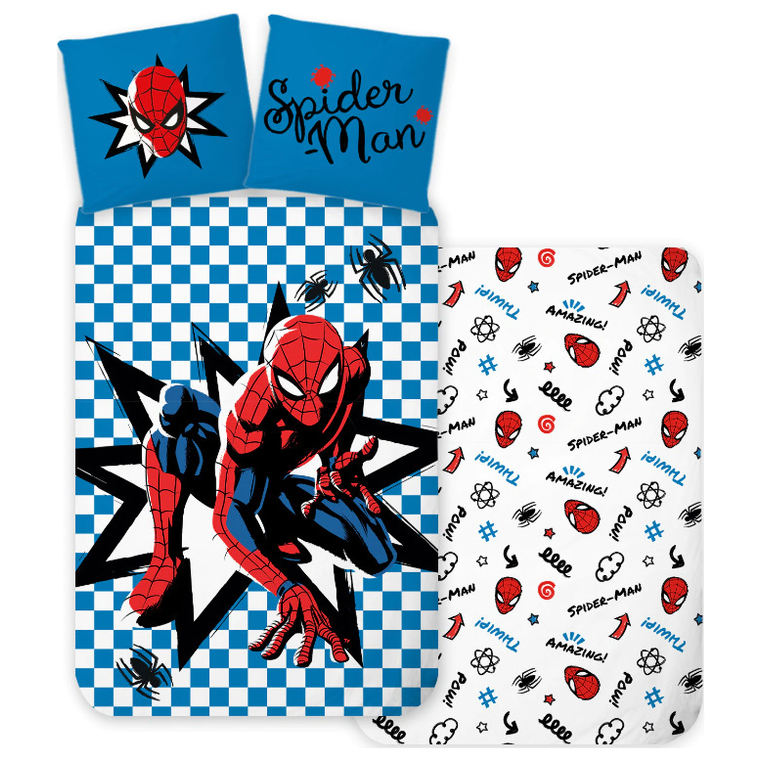 Spider-Man Amazing dětské, předškolní povlak na peřinu fotografii produktu